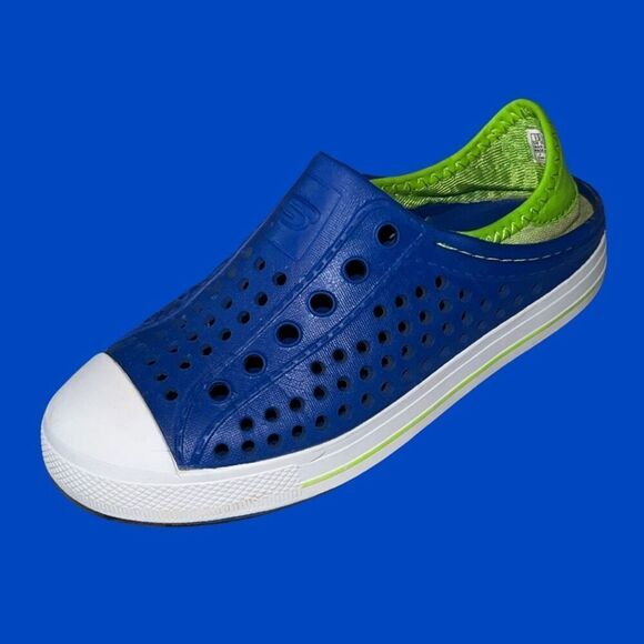 Toddler Little Kid Skechers Foamies Guzman Steps Aqua Surge Size 13 - Picture 1 of 7